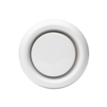 Afvoerventiel MKL-A-100 Ø100mm | KST | Wit
