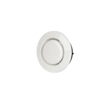 Afvoerventiel Ø125mm | KST | Wit