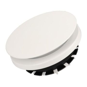 Afvoerventiel Zehnder ComfoValve Luna E | Ø125mm | RAL9003