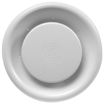 Afvoerventiel Zehnder STK 1 | Ø100/125mm | RAL9010 | Verpak