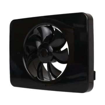 Badkamerventilator Vent-Axia Lo-Carbon iQ | Zwart