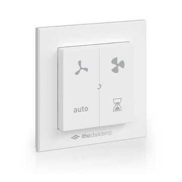 Bediening Itho RFT-N Auto | Setting 1,A,3,T