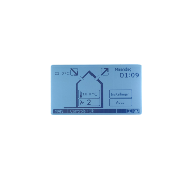 Bedieningspaneel Zehnder CC Luxe