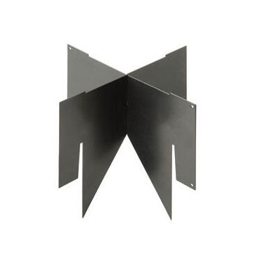 Beluchtingskruis Ubbink MultiVent | Ø131mm | Zwart