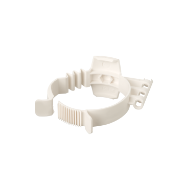 Beugel bevestiging Ubbink Rolux PP | Ø80mm | Wit | 100pce