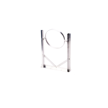 Beugel bovendak spiro Ø125mm | Alu