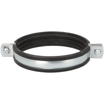 Beugel verzinkt Ø80mm | Rubber