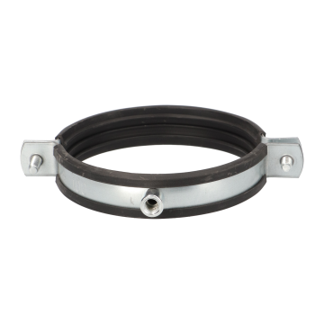 Beugel verzinkt Ø80mm | Rubber