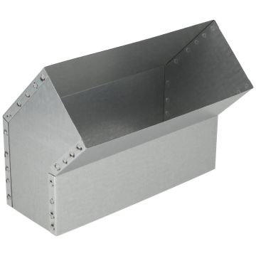 Bocht | 170x80mm | 45° | Instort | Vert