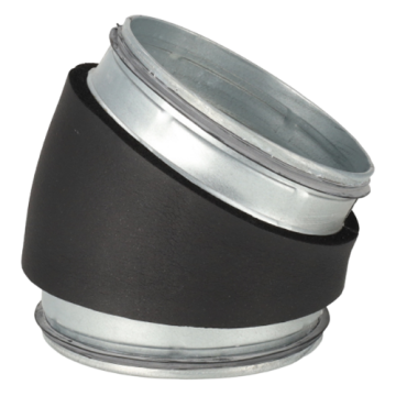 Bocht met Safe IsoLAir 13mm Ø200mm | 30°