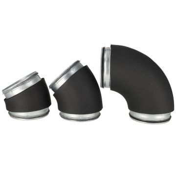 Bocht met Safe IsoLAir 13mm Ø200mm | 45°