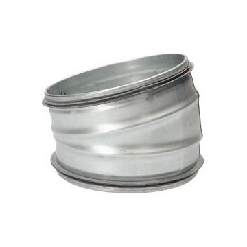 Bocht Spiro | Ø80mm | 15º | Glad | Safe