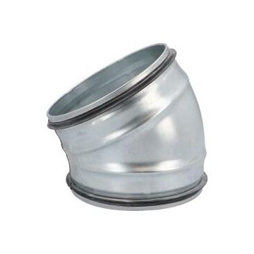 Bocht Spiro | Ø80mm | 30º | Glad | Safe