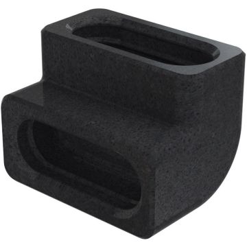 Bocht Zehnder ComfoFit Therm | FL51 | 90° | Vert. | Geïsol