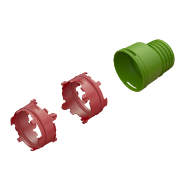 Connector Ubbink Air Excellent AE48 | 80mm | 9pce