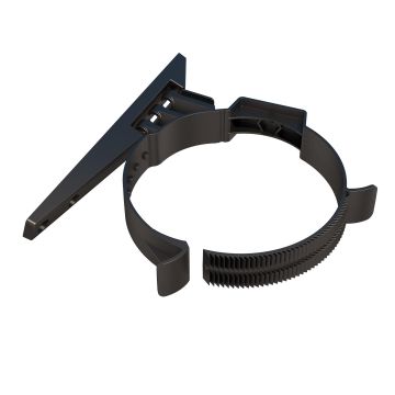 Dakbeschotbeugel Ubbink Ø100-131 mm | Zwart