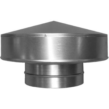 Dakkap spirobuis CD Ø315mm | Staal