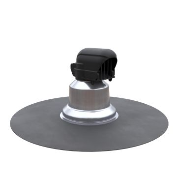 DDV Ubbink ALU | Ø55mm | 0° | Kabel&Leiding | Resitrix SK-W