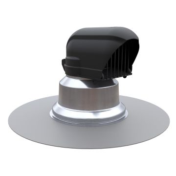 DDV Ubbink PVC | Ø120mm | 0° | Kabel&Leiding | Geïsoleerd