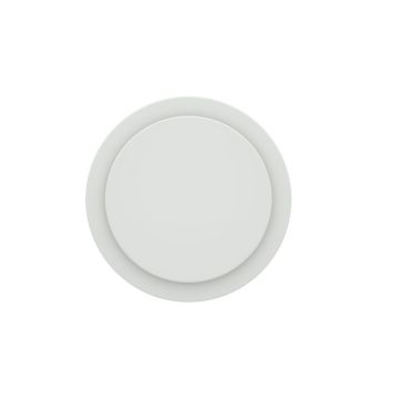 Design Toe-/Afvoerventiel Ø125mm | Wit