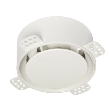Designventiel A/TV NoShow | Ø125mm | Instucbaar | Wit