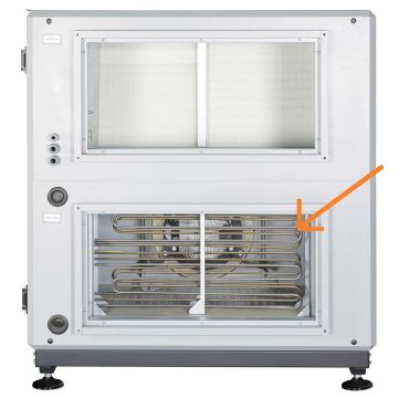 Elektrische naverwarmer Orcon EVI-15DA-R | Geïntegreerd