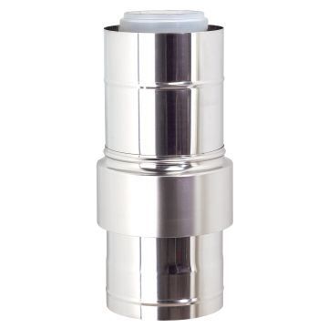 Element Ubbink Rolux PP/RVS | C80/125 | TVL | Buiten