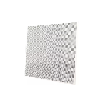 Geperforeerde plaat | 595x595mm | RAL9010