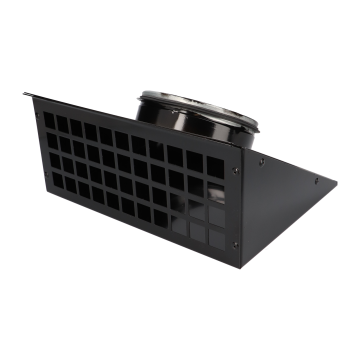 Gevelinlaatkap | Ø200mm | RAL9005