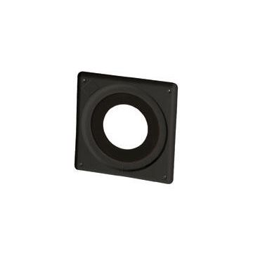 GevelManchet Ubbink | Ø60/100mm | MDV | Zwart
