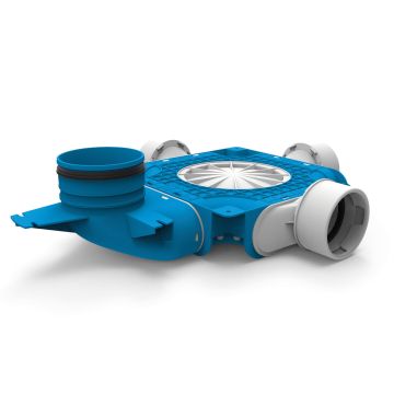 Instortverdeler Vent-Axia | 1xK 3xØ90mm 2xD | Vert. Ø125mm