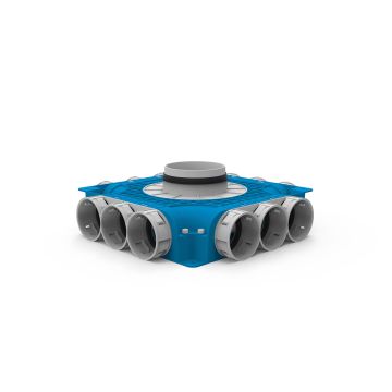 Instortverdeler Vent-Axia VTVGS 69 125 | 12xØ69 zijaansl Tui