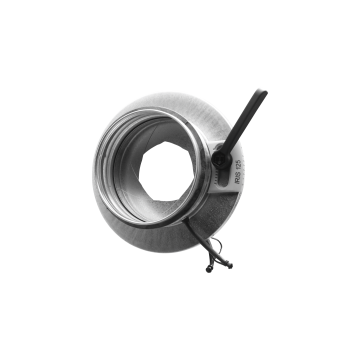 Irisdemper regelklep DEC DRIS Ø100mm | RVS
