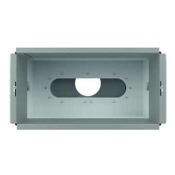 Muurcollector Vent-Axia | 1xØ90x300x150mm | Achter | Geïsol.