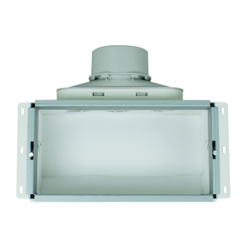 Muurcollector Vent-Axia | 1xØ90x300x150mm | Boven | Geïsol.