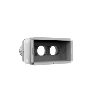 Muurcollector Vent-Axia | 3xØ69x200x100mm | Achter | Geïsol.