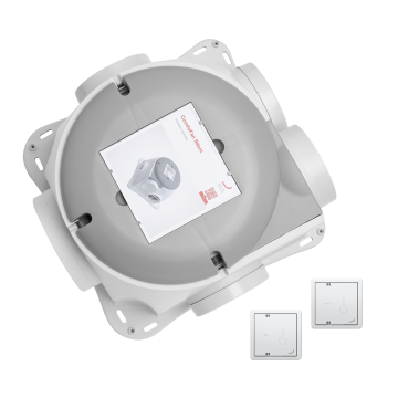 MV Zehnder ComfoFan Silent | RA | 2x CO₂