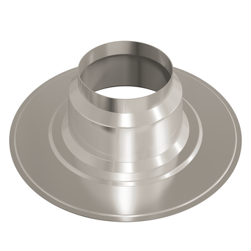 Plakplaat Ubbink ALU | 166mm | 0°