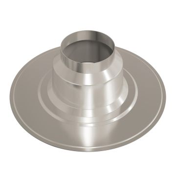 Plakplaat Ubbink ALU | Ø125mm | 0°