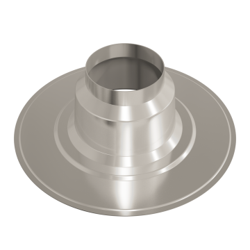 Plakplaat Ubbink ALU | Ø131mm