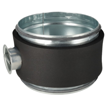 Regelklep IsoLAir stalen kwadrant Ø160mm 13 mm | Safe
