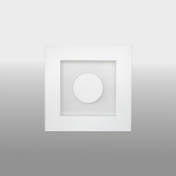 Retourrooster MWVPD-R Ø 315mm RAL9010