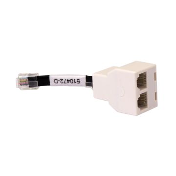 RJ-kabel en splitter Brink tbv Renovent Excellent en Flair