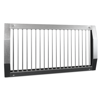 Rooster kanaal afvoer SystemAir 425x225 mm