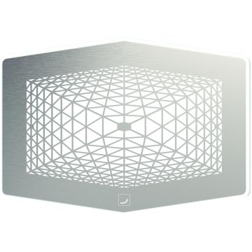 Rooster Zehnder ComfoGrid Rubino RVS | CLD 1xCT90