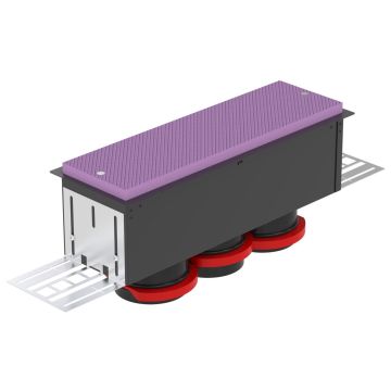 Roosterbox Zehnder CLD | 3xCT90 | 115mm | 180° | RLC