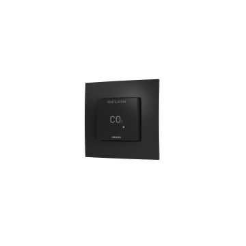 Ruimtesensor DUCO | CO₂ | RF+D | 230V | Zwart