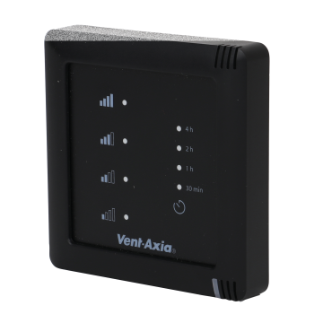 Schakelaar Vent-Axia | 4 standen | 230V | Bedraad | Zwart