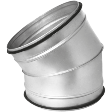 Segmentbocht spirobuis Ø500 mm | 30° | Safe