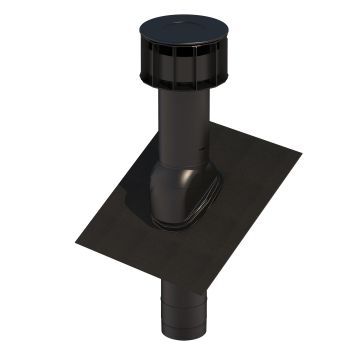Set Ubbink MultiVent | Zolderrenovatie | Zwart